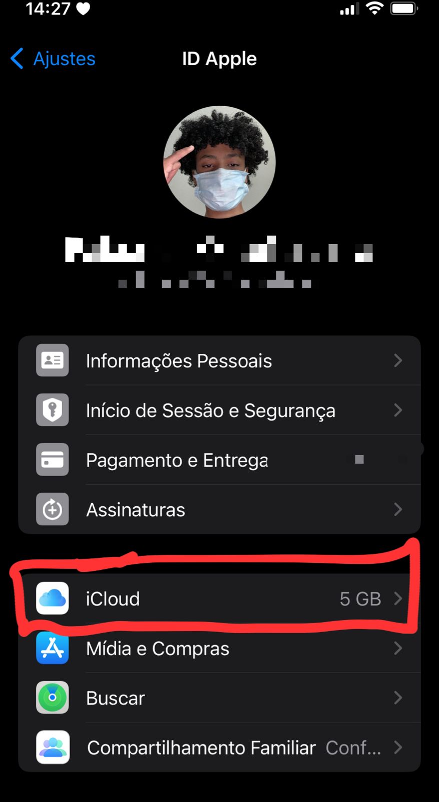 Backup no Android - Passo 2